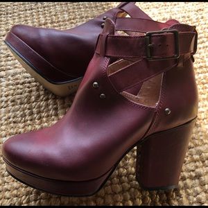 Women’s Topshop Leather Platform Boot